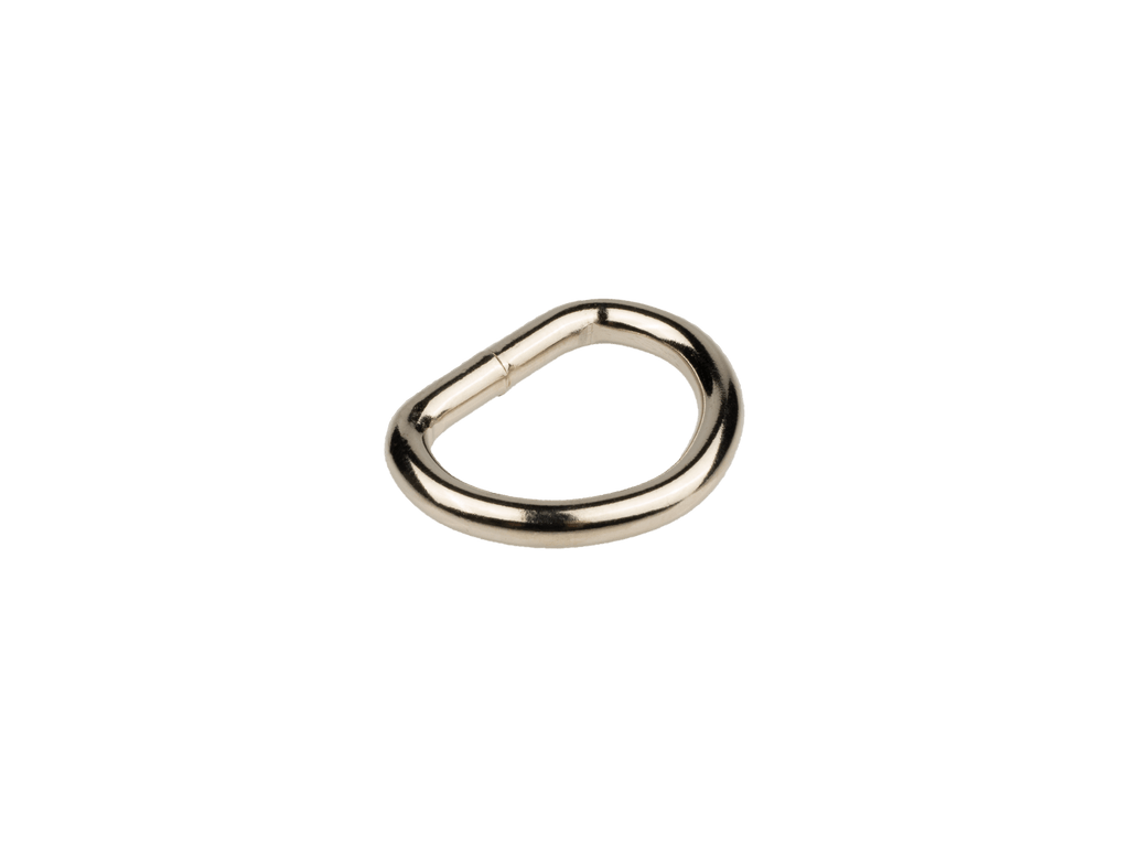 Metal D-rings 7-gauge Welded 1 Inch-wide Silver Sold In By-The-Bag  Quantities