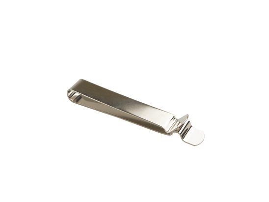 Metal Wrap-Around Clip - Offset, Narrow Face, Locking