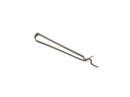 Metal Wrap-Around Clip - Offset, Narrow Face, Locking