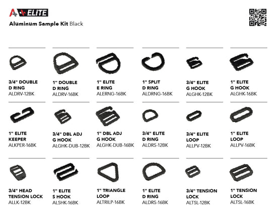 A+ Elite Aluminum Sample Kit — Digital Vector Assets Download