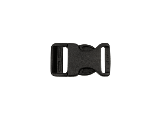 POM-Buckle Plastic Black 20 mm (3/4)